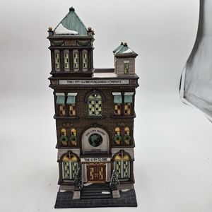 Dept 56 Christmas In The City The City Globe